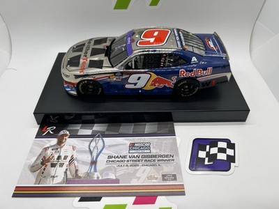 2025 Shane Van Gisbergen #9 Red Bull Chicago Race Win Color Chrome 1 Of 132 SVG