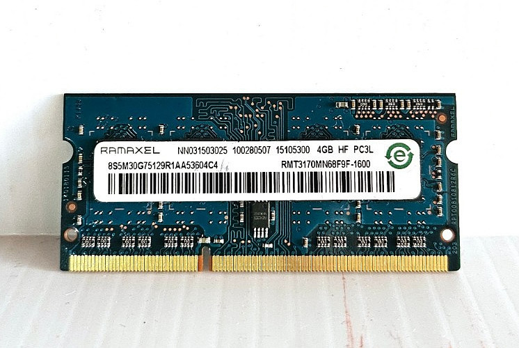 Ramaxel 4GB HF PC3L DDR3 1600MHz RMT3170MN68F9F-1600
