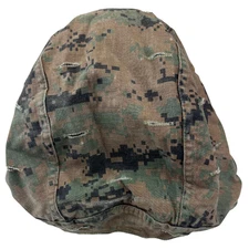 Used Good Reversible MARPAT Woodland/Desert Helmet Cover *mocinc.1982*