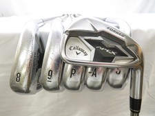 Used Callaway Apex Forged Iron Set 7-PW,AW,SW Recoil ES Regular Flex Graphite