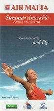 Air Malta timetable 2007/03/25