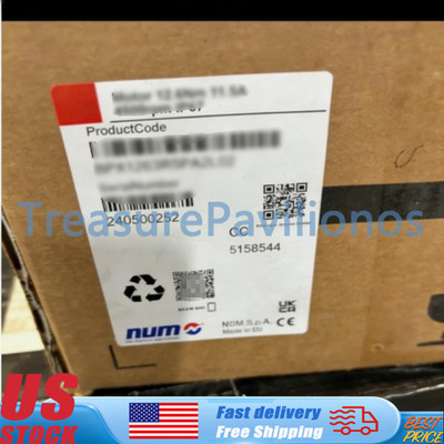 NUM Servo Motor BPH0953N5RA2C02 New Original Sealed Quick Delivery US ...