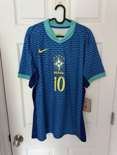 Brazil 2024/25 Nike DriFit ADV Authentic Player Away Match Jersey Neymar L