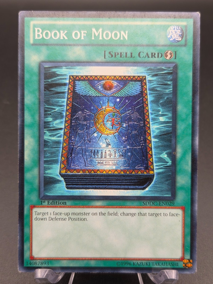 Book of Moon [1st Edition] SDDC-EN029 YuGiOh Structure Deck: Dragons  Collide MP