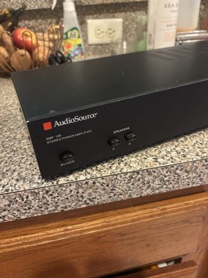 AudioSource AMP 100 stereo power amplifier designed to power home sound systems.