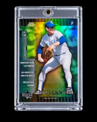 Nolan Ryan Millennium Team 2000 Upper Deck Legends Holo Silver Texas Rangers