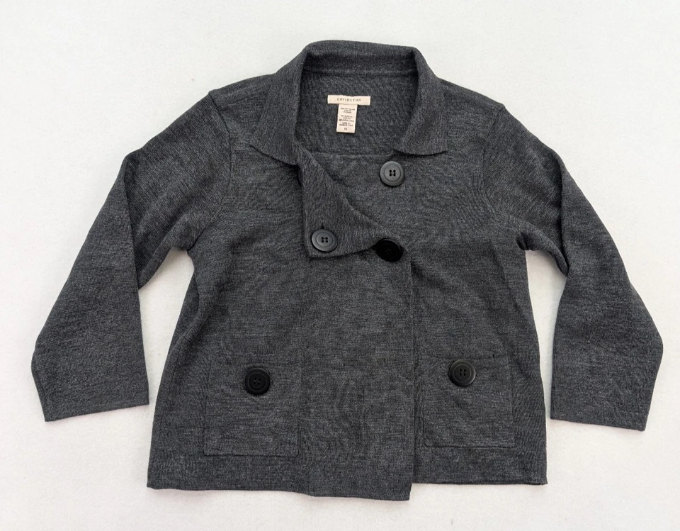 Cárdigan para mujer Covington suéter talla S gris carbón Foto 2 de 4