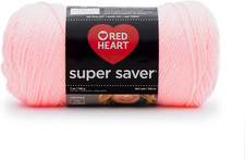 Super Saver Yarn, Petal Pink
