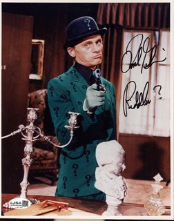 Frank Gorshin Actor Signed 8x10 " Riddler " Batman Color Photo AUTO JSA COA