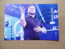 Joe Gacy "wrestling" autograph signed 10x15 cm picture