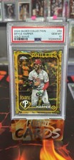 2024 Topps Gilded Collection - Bryce Harper #69 Gold Wave Refractor /75