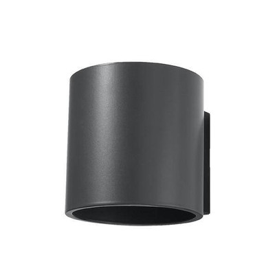 Wandleuchte ORBIS 1-flammig Antrazit G9 Aluminium SL.0566 - Sollux Lighting