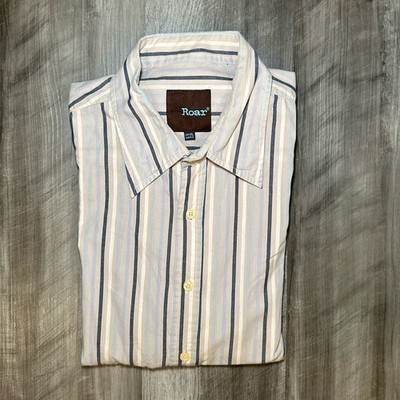 Roar Long Sleeve Button Down Shirt - XL