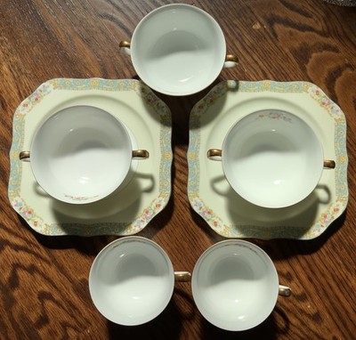 Vintage Noritake Morimura Part of the Large Set 7 Pieces Very Good