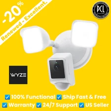 ✅ WYZE Floodlight Camera v2 Security Camera Outdoor 2K HD with Color Night ✅