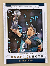 2025 Panini Photogenic Nick Foles SNAPSHOTS Philadelphia Eagles #4
