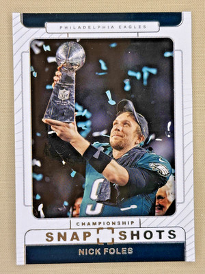 2025 Panini Photogenic Nick Foles SNAPSHOTS Philadelphia Eagles #4