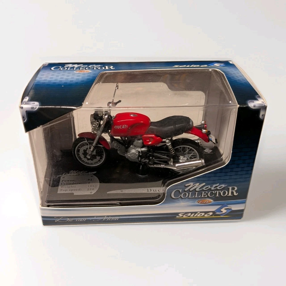 1/18 SOLIDO DUCATI SPORT CLASSIC GT 1000 RARE FROM FRANCE (NEW WITH SOME FLAWS) - Image 2 of 4
