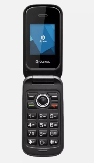 Mobile clapet Danew K40 Rouge - Photo 2/4