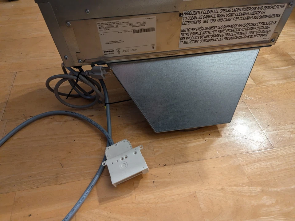 Elementos de ventilación de tiro descendente Gaggenau Vario encimera modular Drop In Foto 4 de 4