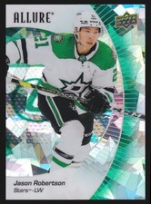 2024-25 Upper Deck Allure Green Rainbow Jason Robertson 43/99 Dallas Stars #54
