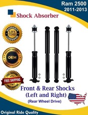 Premium Oe Front Rear Shocks For 2011-2013 Ram 2500 2wd Lifetime Warranty Premium Oe Front Rear Shocks For 2011-2013 Ram 2500 2wd Lifetime Warranty