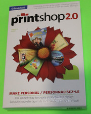 Encore Print Shop 2 - Printshop 2.0 Full Version for Windows XP, Vista, 7 - NEW