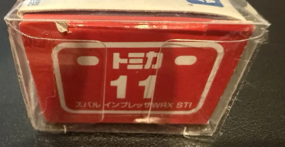 Tomica Takara Tomy No. 11 Subaru Impreza WRX STI 1/59  First edition 2008 - Image 2 of 4