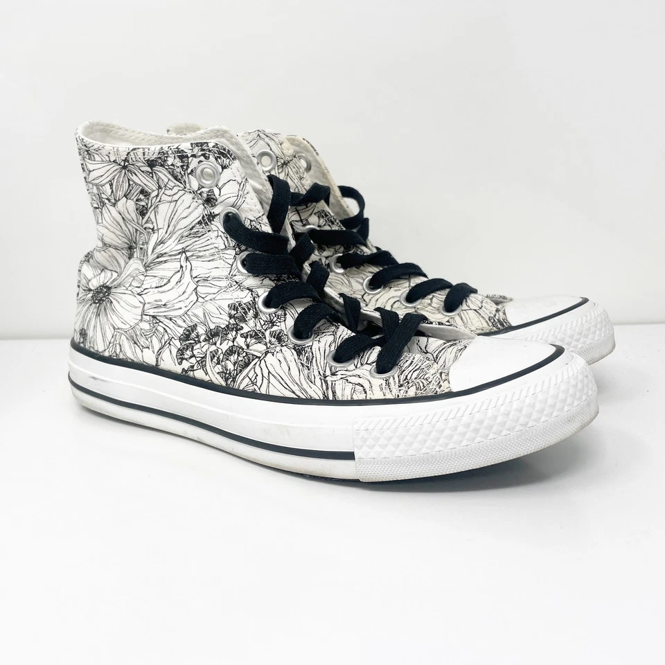 Zapatos deportivos informales Converse para mujer Chuck Taylor All Star High 547330F blancos 6 Foto 2 de 4