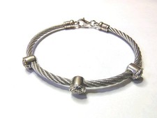 VINTAGE 925 Sterling Silver Bracelet (12.3 grams) 