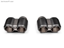 Akrapovic Endrohrsatz BMW M3 G80 + Competition je 2x achteckig aus Carbon