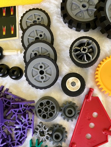 K'NEX gelbe Aufbewahrungs- & Tragetasche mit ca. 206 Teilen, Vintage 1997 - Bild 10 von 24