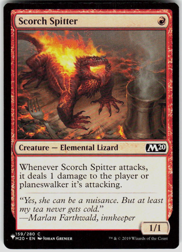 Scorch Spitter 159 Core Set 2020 Magic the Gathering MTG