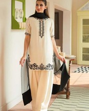 Pakistani Farshi Shalwar Kameez For Women, Desi Shalwar suit Formal Dress, eid