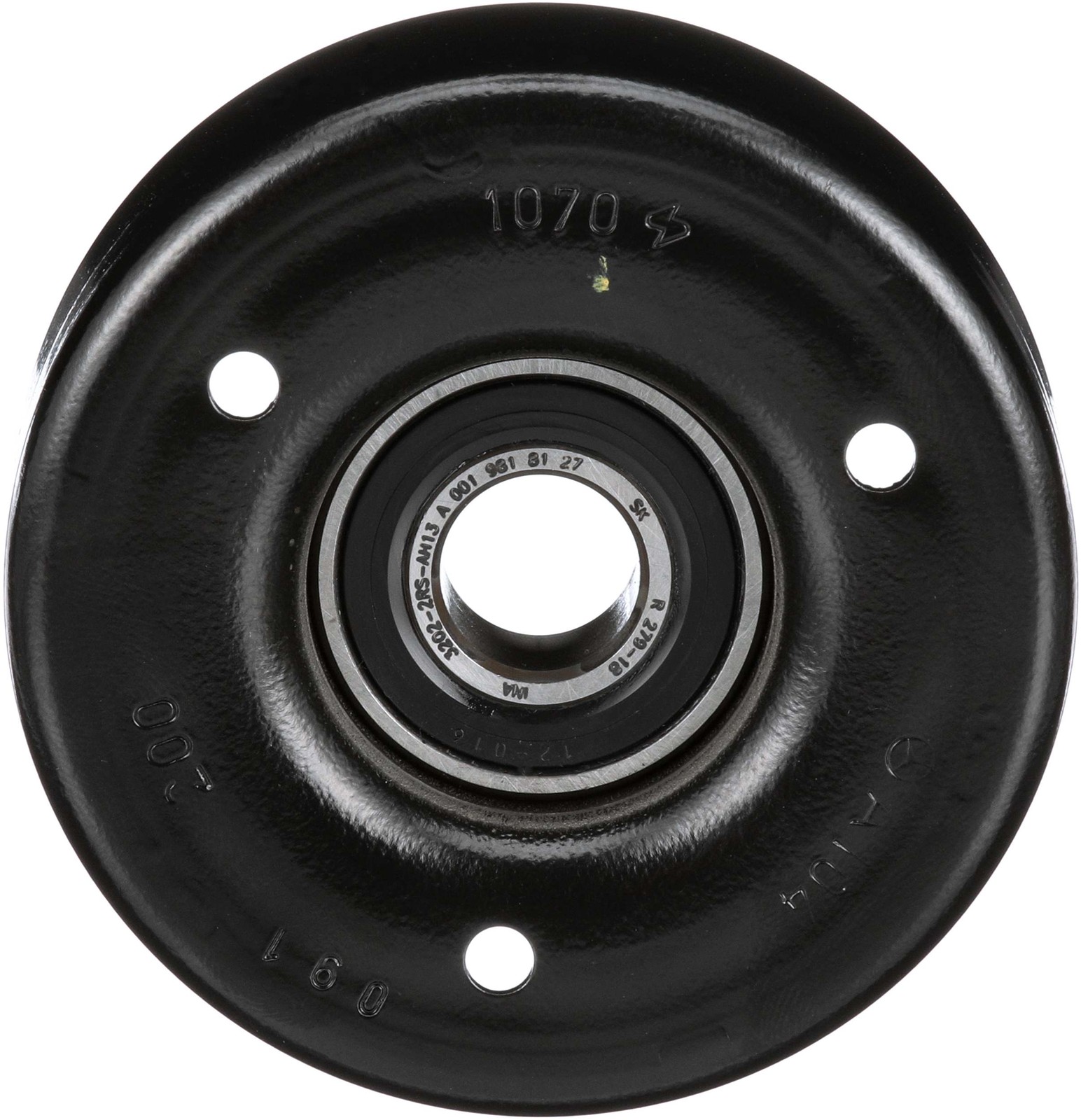 Aux Belt Idler Pulley fits MERCEDES C36 AMG W202 3.6 94 to 00 Guide Deflection
