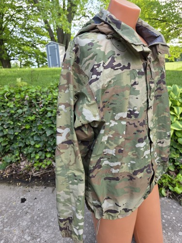 US Military Extreme Cold/Wet Weather Jacket GEN III OCP Size Med Reg Ripstop - Picture 9 of 15