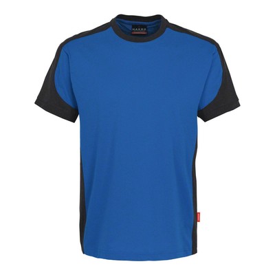 Hakro T-Shirt Contrast Performance royal Unisex-Größe: 2XL