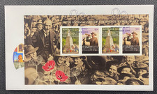2008 Diggers Rest Vic 90 Years WWI Pictorial Postmark (1st Day) Minisheet Cover