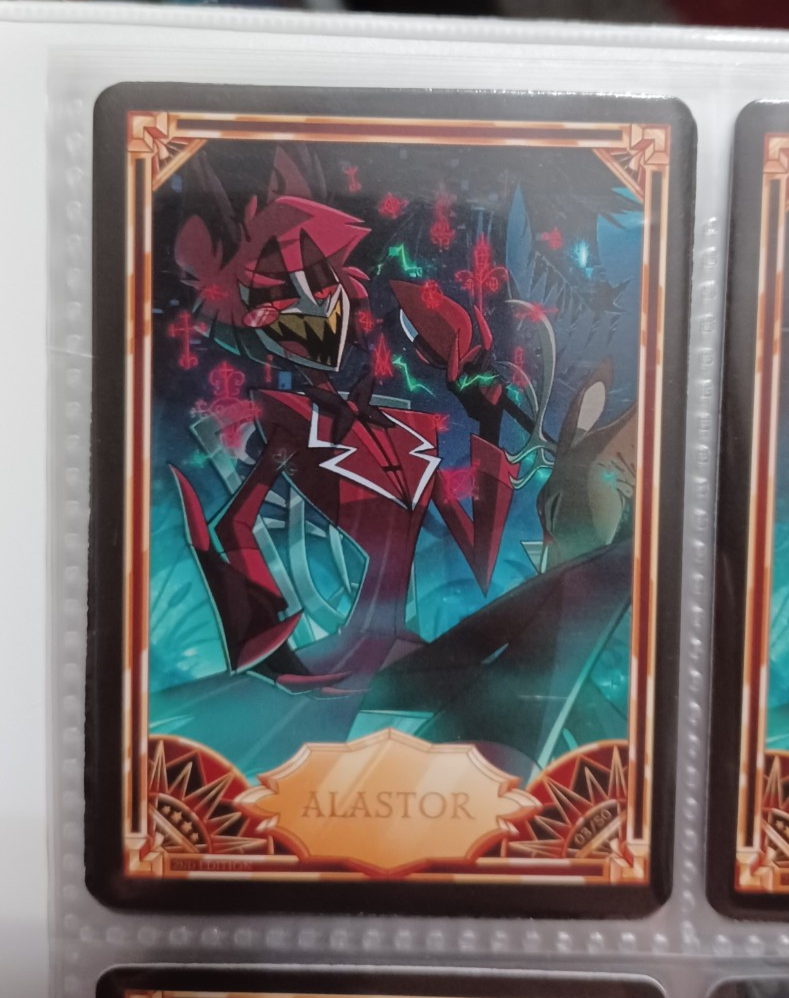 Hazbin Hotel Trading Card Alastor 03/50 - Season 1 - 2nd edition