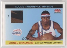 2004 Fleer Tradition Rookie Throwback Threads Ball Lionel Chalmers #TT-LC 0l2o