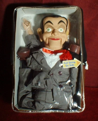 *** NEW ***  Slappy Ventriloquist Dummy "W/ Glow in the Dark Eyes" Doll, Puppet