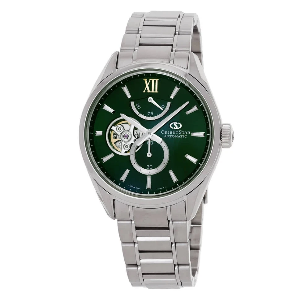 Reloj para hombre Orient Star automático esfera verde mop RE-BY0005A00B