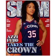 Aja Wilson SLAM UConn 35 Takes The Crown Basketball Poster
