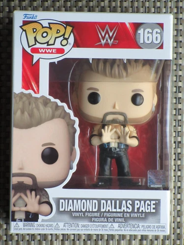 Funko POP Diamond Dallas Page action figure vinyl figure #166 WWE Superstar
