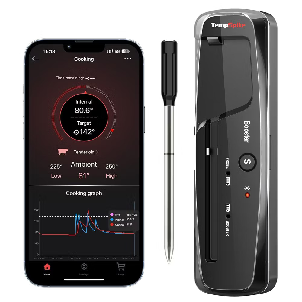 ThermoPro TempSpike Lite 500FT Wireless Meat Thermometer Bluetooth 5890₽