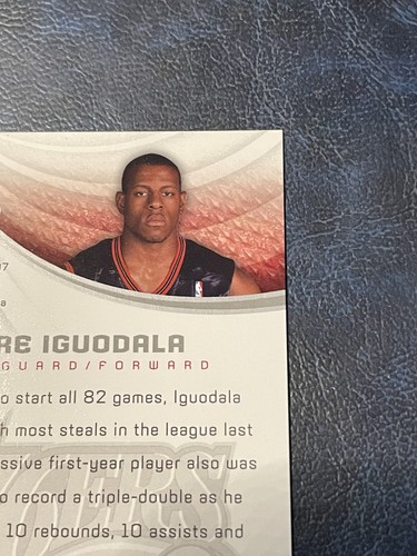2005 Upper Deck Gold SP #74 ANDRE IGUODALA #’d 07/10. SUPER RARE.. - Picture 10 of 11
