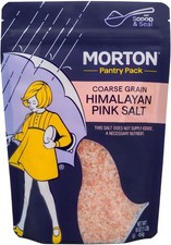 Himalayan Pink Salt, Coarse Grain, Pink Himalayan Salt, Resealable Pouch, 1 lb
