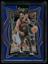 2024-25 Panini Select #10 Zach LaVine Blue Prizm