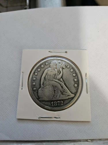 1872 Seated Liberty Dollar — photo from another recent sale