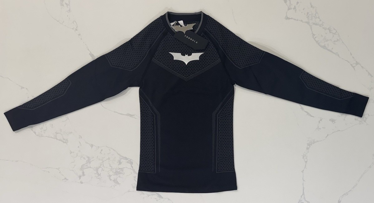 YoungLA Batman Compression Shirt Long Sleeve Medium #8004 | eBay